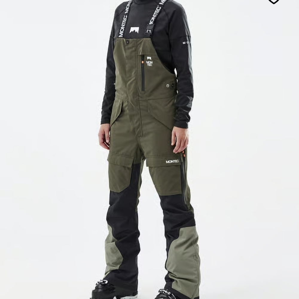 Montec Women's Olive and Black Jumpsuit